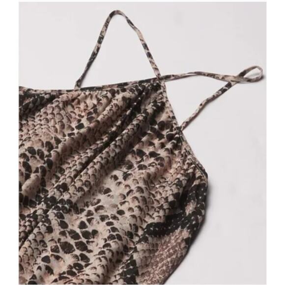 Show Me Your Mumu Jennifer Jumpsuit Snakeskin Print – Size XL - Picture 10 of 12